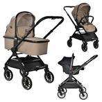 Lorelli Reya Brown 3-in-1 Kinderwagen incl. Autostoel, Kinderen en Baby's, Kinderwagens en Combinaties, Verzenden, Nieuw