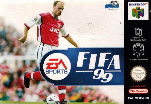N64 FIFA 99 (In doos), Spelcomputers en Games, Games | Nintendo 64, Zo goed als nieuw, Verzenden