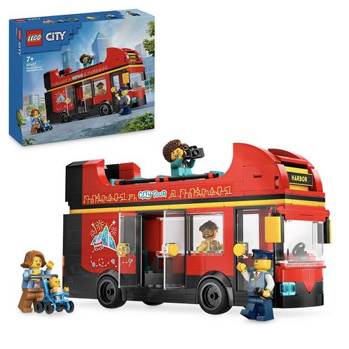 LEGO City - Red Double-Decker Sightseeing Bus 60407, Kinderen en Baby's, Speelgoed | Duplo en Lego, Ophalen of Verzenden