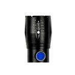 Hofftech Tactical LED-zaklamp - COB-zijlicht - Oplaadbaar..., Caravans en Kamperen, Ophalen of Verzenden, Nieuw