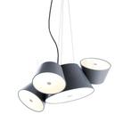 Marset Tam Tam Mini, blauw-grijs/zilvergrijs (Hanglampen), Huis en Inrichting, Verzenden, Nieuw