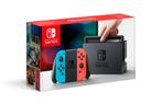 Nintendo Switch V1 Unpatched Console Set - Blauw/Rood (In do, Spelcomputers en Games, Spelcomputers | Nintendo Switch, Verzenden