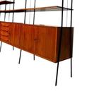 Plank - Vrijstaande plankenkast - Metaal, hout, fineer -