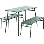 Picknickset | Gardalux | 3-delig (Metaal, Groen), Verzenden, Nieuw