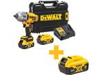 DeWALT DCF900P2T - Accu Slagmoersleutel - 1400Nm 18V XR met, Doe-het-zelf en Verbouw, Gereedschap | Boormachines, Verzenden, Zo goed als nieuw
