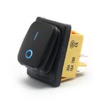 Orbit Electronic Wipschakelaar ON-OFF - 4-pins - 30x22mm -, Verzenden, Nieuw