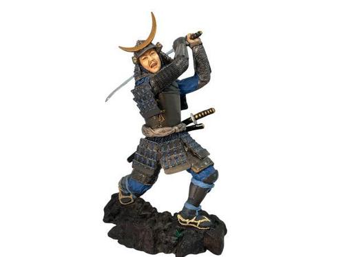 Veiling - Samurai Beeld, Verzamelen, Beelden en Beeldjes, Gebruikt
