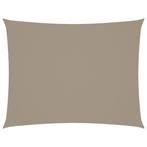 Zonnescherm Taupe | Gebruikt | Ruime Keuze, Tuin en Terras, Ophalen of Verzenden, Nieuw, 450 cm of meer, Overige typen