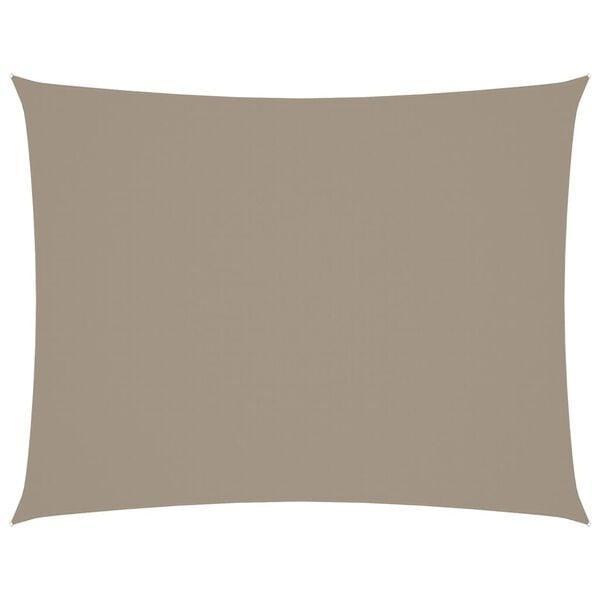 Zonnescherm Taupe | Gebruikt | Ruime Keuze, Tuin en Terras, Zonneschermen, 450 cm of meer, Nieuw, Overige typen, Ophalen of Verzenden