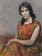 Roger Casse (1880-?) - Ritratto di donna
