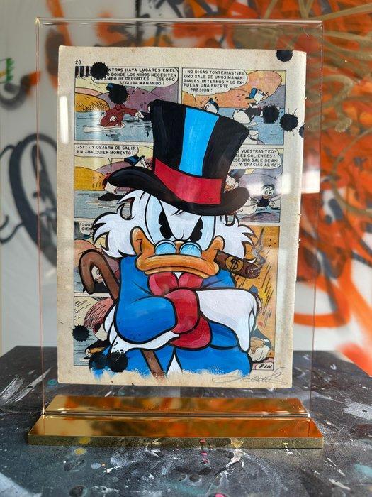 Alan Stefanov (1999) - Scrooge McDuck – The Value of Gold, Antiek en Kunst, Kunst | Schilderijen | Modern