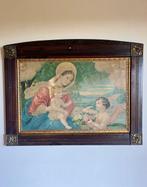 Decoratief ornament - Italië - Oleografie Liberty - Madonna