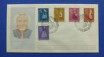 Nederland 1958 - FDC Zomerzegels + open klep en attest Henk, Postzegels en Munten, Postzegels | Nederland, Gestempeld