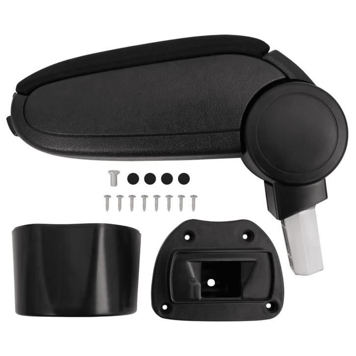 vidaXL Armsteun 14,5x31,5x(30-48) cm ABS zwart, Auto-onderdelen, Interieur en Bekleding, Nieuw, Verzenden