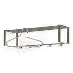 Spinder Design Rex 2 wandkapstok - nikkel, Huis en Inrichting, Woonaccessoires | Kapstokken, Verzenden, Nieuw