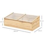 TRUUSK Houten Kas voor Vroege Bedden - Tuinkastuin &amp; Pla, Verzenden, Nieuw