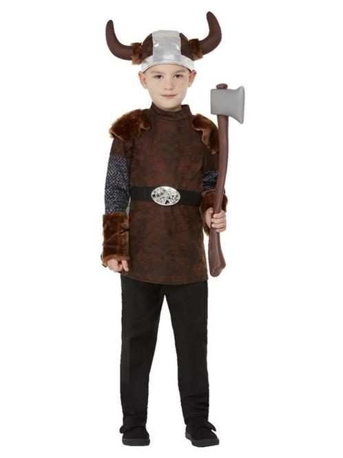 Viking Kostuum Kind Bruin Björn, Kleding | Heren, Carnavalskleding en Feestkleding, Nieuw, Ophalen of Verzenden
