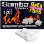 Samba Bulk Kerosine Aanmaakblokjes - 12 Pakjes van 120 Stuks, Ophalen of Verzenden, Nieuw