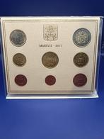 Vaticaan. Year Set (BU) 2017/2018 (2 sets) (Zonder