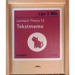 Lijn 3 Leesspel Thema 10 Tekst memo, Boeken, Schoolboeken, Verzenden, Nieuw