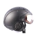 58 59 60 61 62 skihelm/snowboardhelm CASCO SP-6 Visor, Black, Verzenden, Gebruikt
