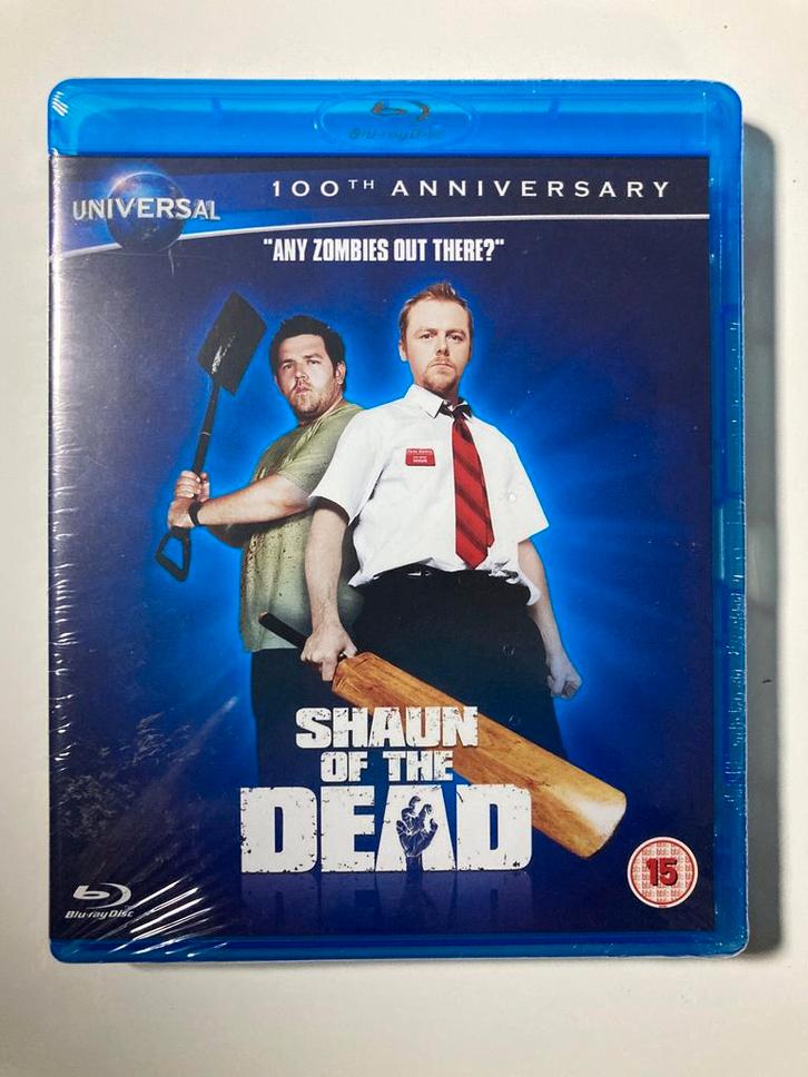 SHAUN OF THE DEAD (IMPORT WITH DUTCH SUBS) (IN SEAL), Cd's en Dvd's, Blu-ray, Gebruikt, Verzenden