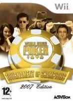 World Series of Poker: Tournament of Champions Wii, Ophalen of Verzenden, 1 speler, Zo goed als nieuw