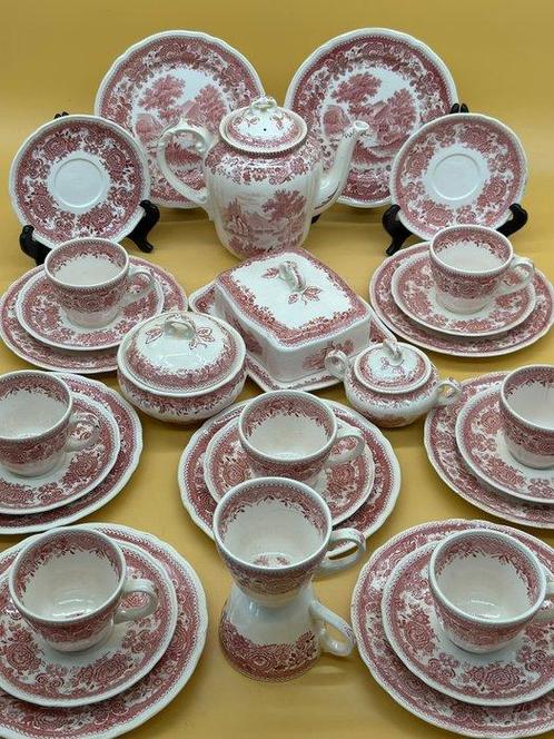 Koffieservies - Villeroy & Boch Burgenland Rot – Elegantes, Antiek en Kunst, Antiek | Meubels | Tafels