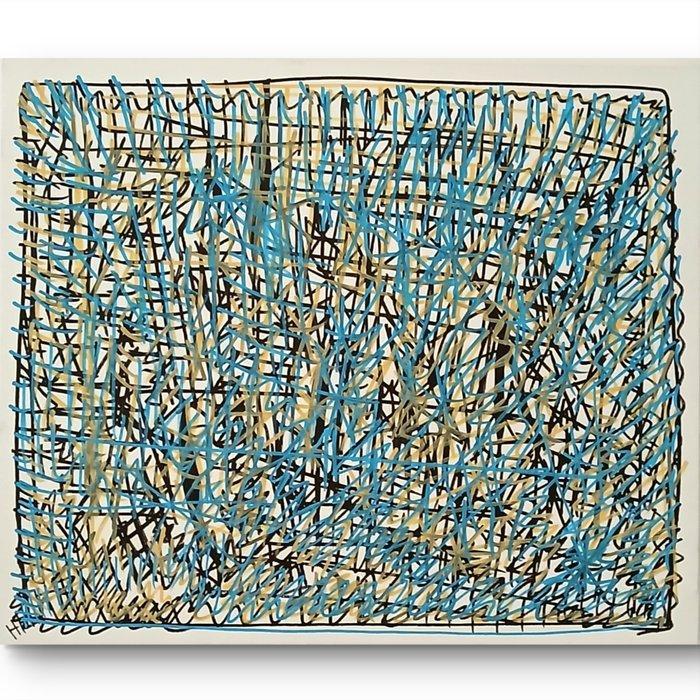 Sergio Romero - Energía, Luz e Información 2, Antiek en Kunst, Kunst | Schilderijen | Modern