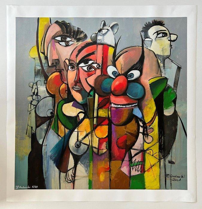 Andrzej Gudaski - Uncertanty - XL, Antiek en Kunst, Kunst | Designobjecten