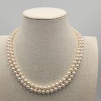 Zonder minimumprijs - Halsketting Zilver Parel - Akoya, Sieraden, Tassen en Uiterlijk, Kettingen, Nieuw