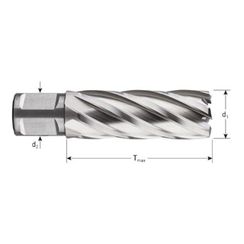 Rotec HSS Kernboor Silver-line, Weldon 19, ø22X30, Doe-het-zelf en Verbouw, Gereedschap | Boormachines, Nieuw, Verzenden