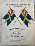 Ferdinand Beyer - Schwedisches Nationallied (Chant National, Antiek en Kunst