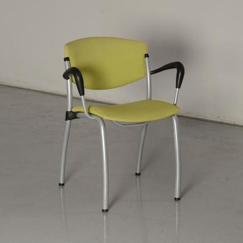 Marko vergaderstoel, groen, 4-poot onderstel, Huis en Inrichting, Stoelen, Ophalen of Verzenden