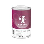 Uni Thinner Slow  1 Liter - 1-161 De Beer (Verdunners), Auto diversen, Nieuw, Verzenden