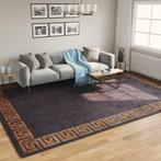 vidaXL Vloerkleed wasbaar anti-slip 400x300 cm zwart en, Huis en Inrichting, Stoffering | Tapijten en Kleden, Verzenden, Nieuw