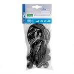 ProPlus Tentspanners - Elastisch - 15 cm - Zwart - 10 stuks, Ophalen of Verzenden, Nieuw