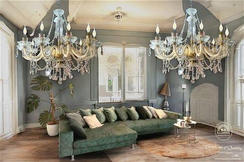 SLC Illumina - MG - Kroonluchter (2) - Kristal - Havana, Antiek en Kunst, Kunst | Designobjecten