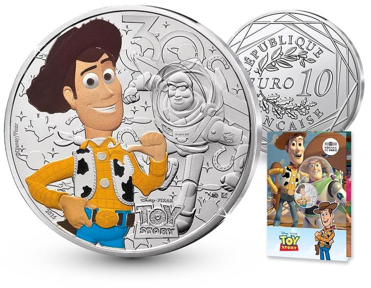 10 Euro Disney Toy Story Frankrijk 2025, Postzegels en Munten, Munten en Bankbiljetten | Verzamelingen, Verzenden
