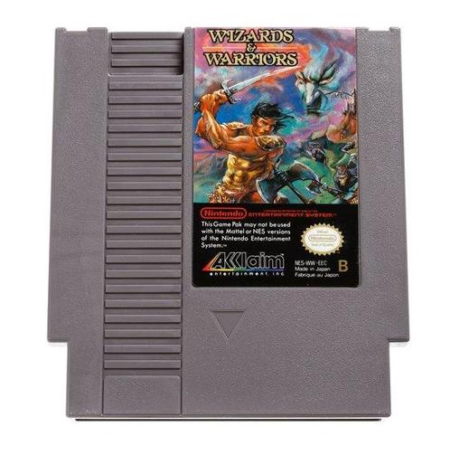 Wizards & Warriors [Nintendo NES], Spelcomputers en Games, Games | Nintendo NES, Zo goed als nieuw, Ophalen of Verzenden