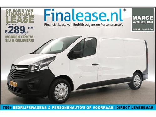 Opel Vivaro 1.6 CDTI L2H1 MARGE Airco Cruise 3 Pers €289pm, Auto's, Bestelauto's, Lease, Handgeschakeld, Diesel, Opel, Wit, Verzenden