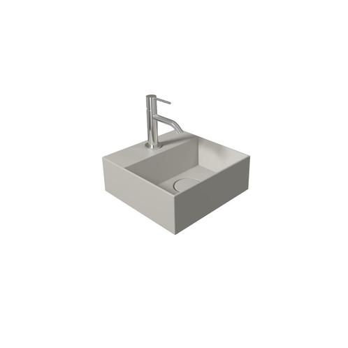 Fontein Salenzi Spy 30x30 cm Mat Grijs (inclusief, Doe-het-zelf en Verbouw, Sanitair, Overige typen, Nieuw, Ophalen of Verzenden