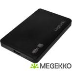 LogiLink UA0256 2.5  SATA behuizing USB zwart, Computers en Software, Computerbehuizingen, Verzenden, Nieuw