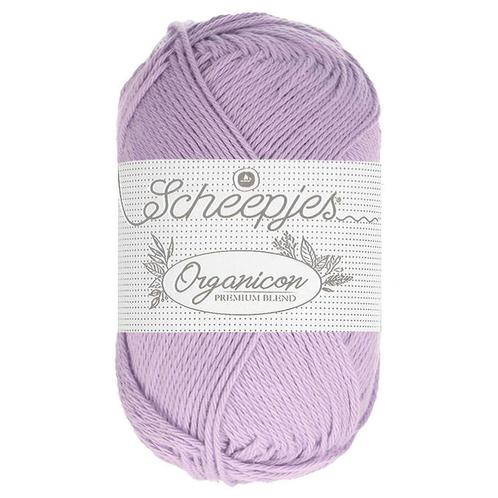 Scheepjes Organicon - 205 lavender - Biologisch Katoen Gar, Hobby en Vrije tijd, Breien en Haken, Ophalen of Verzenden
