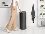 Brabantia Touch Bin Prullenbak - 30 liter - Confident Grey, Verzenden, Zo goed als nieuw