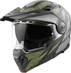 Bogotto FG-102 Safari Fiberglas Enduro Helm Zwart Grijs, Motoren, XXL, Nieuw met kaartje, Overige merken, Heren
