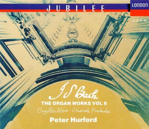 cd - J.S. Bach - Peter Hurford â The Organ Works Vol 6, Cd's en Dvd's, Cd's | Overige Cd's, Zo goed als nieuw, Verzenden