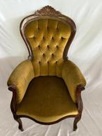 poltrona Luigi XV - Fauteuil - Walnoot - Lodewijk XV