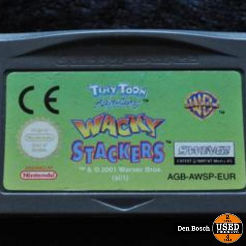 Tiny Toon Adventures Wacky Stackers - GBA Game, Spelcomputers en Games, Games | Nintendo Game Boy, Zo goed als nieuw, Verzenden