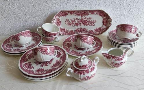 Villeroy & Boch - Fasan, rot, - Geschirr, - Koffieservies, Antiek en Kunst, Antiek | Meubels | Tafels